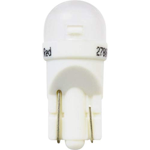 SYLVANIA 194 T10 W5W LED Red Mini Bulb - Image 5