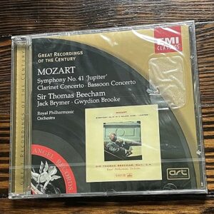 Symphony No. 41 "Jupiter"; Clarinet Concerto