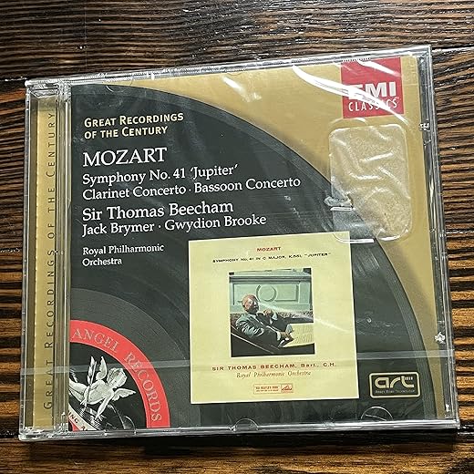 Symphony No. 41 "Jupiter"; Clarinet Concerto