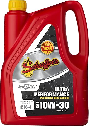 Schaeffer Manufacturing SynShield Ultra Diesel Engine Oil 10W-30