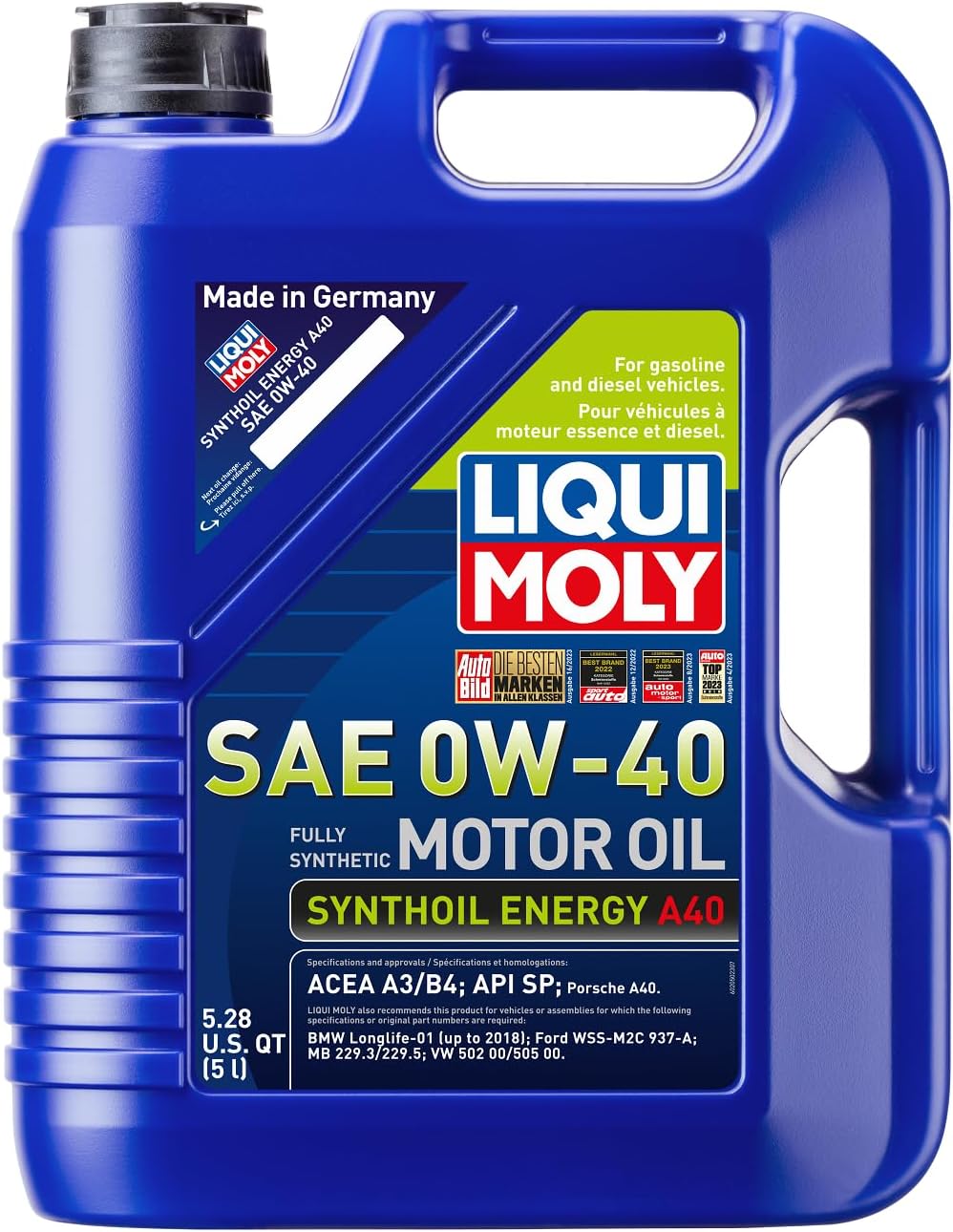 Liqui Moly Synthoil Energy A40 SAE 0W-40 | 5 L