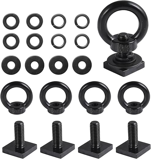 moroinriz T Track Mount Tie Down Anchor