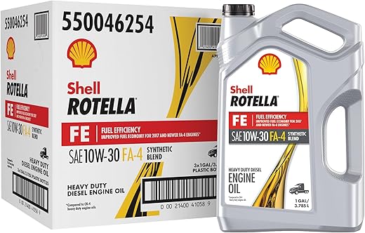 Shell Rotella T5 FE 10W-30 Diesel Engine Oil