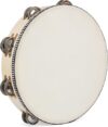 LIEKE Tambourine 10 Inch Goatskin Drumhead