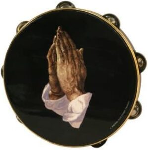 Remo Tambourine, 10" - Praying Hands