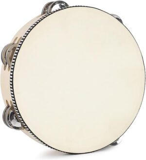 LIEKE Tambourine 8 Inch Goatskin Hand Drum