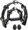 Javik Tambourine Double Row Hand Held Percussion