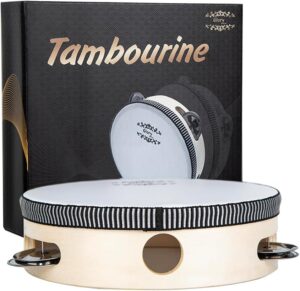 GLORY ESTD. 1962 Tambourine Drum 6 Inch With Jingles