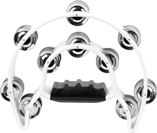 soulmate Tambourine Metal Jingles Hand Held Percussion
