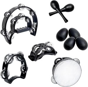 SENONAPO Tambourine Percussion Set With Jingles