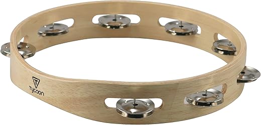 Tycoon Percussion Tambourine TBW-10SBS Percussion Instrument