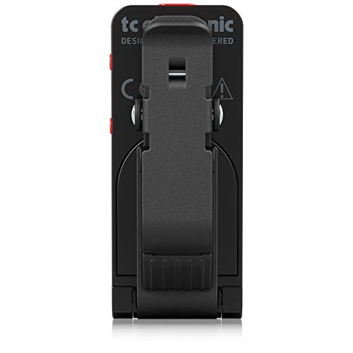 TC Electronic Unitune Clip Noir Black Clip-On Tuner - Image 4