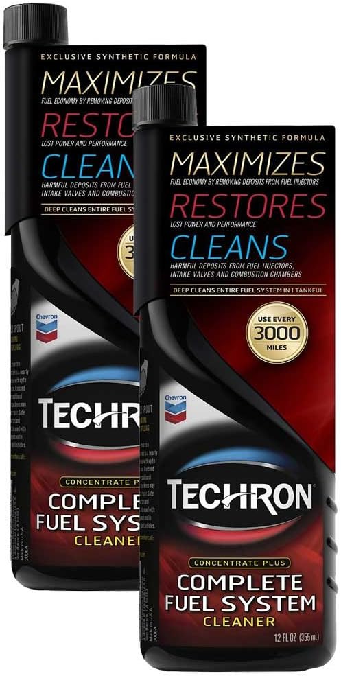 Chevron Techron Fuel System Cleaner (2 Pack)