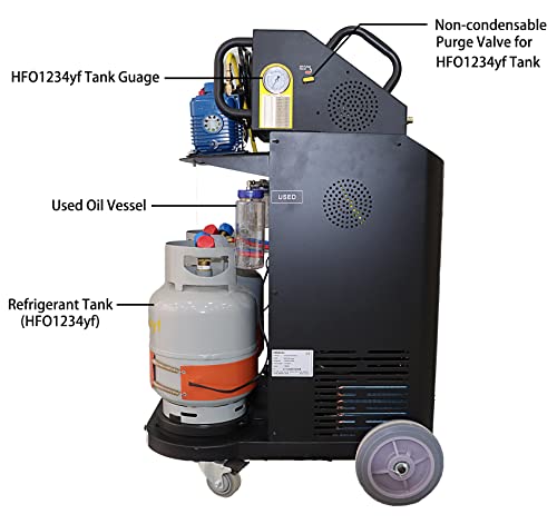 Tektino RCC-6S-Dual Automatic Refrigerant Recovery Machine - Image 4