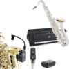 EASTROCK Tenor Saxophone Nickel B Flat Sax