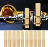 Akozon Tenor Saxophone Reeds 10PCs With Cover