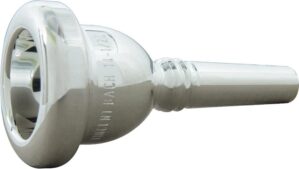 Bach Tenor Trombone Mouthpiece, Silver Plated, 35014HD