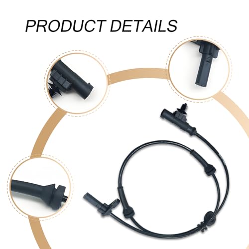 Tesnaao Wheel Speed Sensor, Rear Left 3630050U2010 - Image 4
