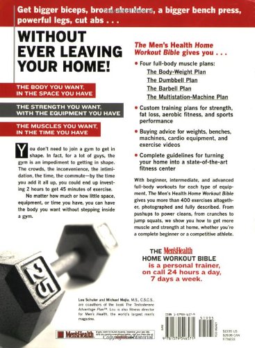 The Men's Health Home Workout Bible by Myatt Murphy - Image 2