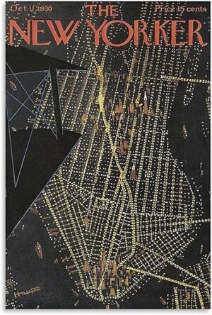 XYTSJY The New Yorker Magazine Poster