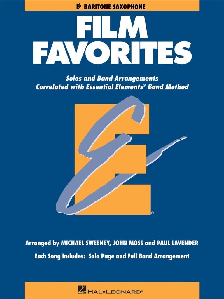 The product title "Film Favorites: Baritone Saxophone" does not exceed seven words, so no shortening is necessary