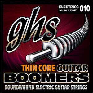GHS Strings Thin Core Boomers Electric Guitar Strings (.010-.046)