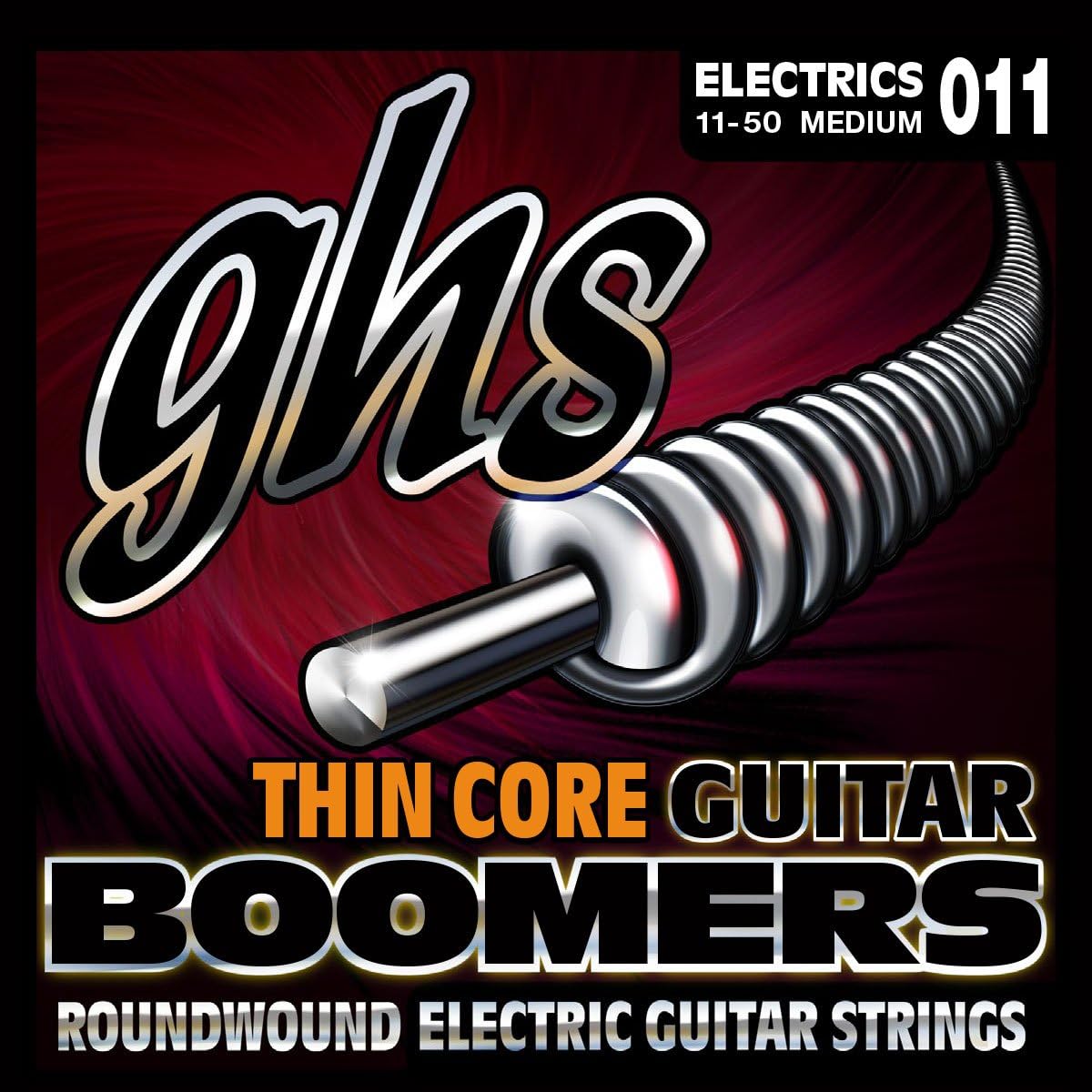 GHS Strings Thin Core Boomers Electric Guitar Strings (.011-.050)