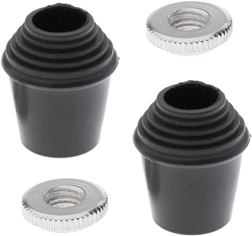 TEAMWILL Threaded Bass Drum Spur Tips