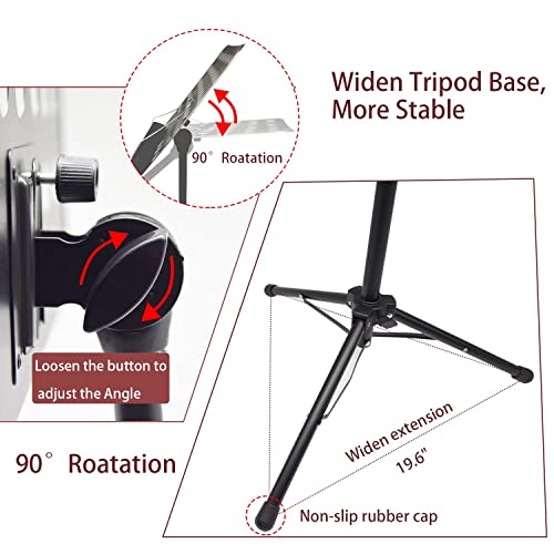 Tialero Sheet Music Stand With Light & Holder - Image 4