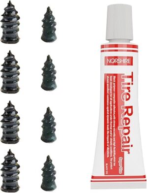 NORSHIRE Tire Repair Nail Self-Tapping Screw Kit
