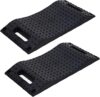 Homeon Wheels Tire Saver Ramps Rubber Anti-Slip Design
