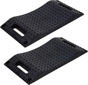Homeon Wheels Tire Saver Ramps Rubber Anti-Slip Design