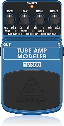 Behringer TM300 Tube Amp Modeler Pedal