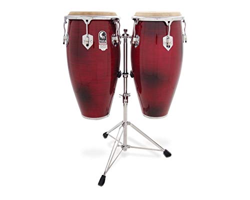Toca Conga Drum, 3100CF, Crimson Fade - Image 2