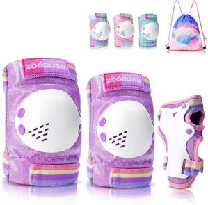 ZOOBLISS Toddler Knee And Elbow Pads Set