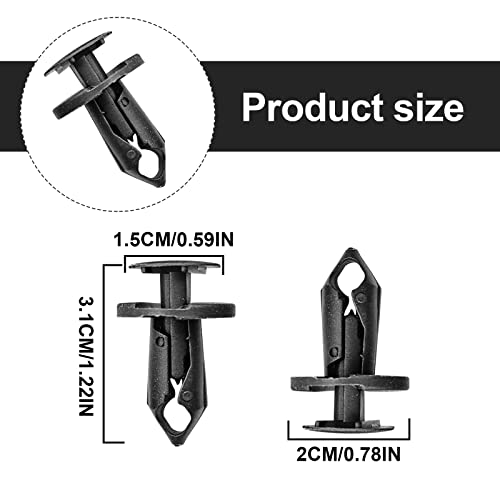 TOPCNOEM Fender Clips Push Pins 7661855 - Image 2