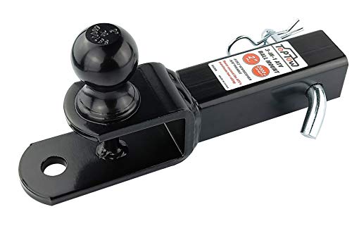 TOPTOW ATV/UTV Trailer Hitch Towing Ball Mount - Image 2