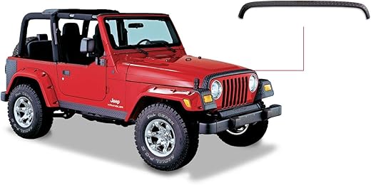 Bushwacker Trail Armor Hood Guard, Black, 14006