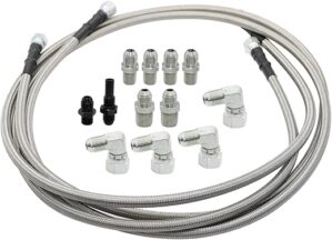 Yunnergo Transmission Cooler Lines Kit 6AN Hose