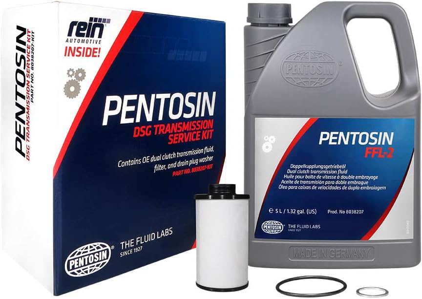Pentosin Transmission Fluid Kit, 8038207-KIT, 5 L