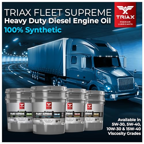 Triax Fleet Supreme 15W-40 API CK-4 Diesel Oil - Image 2