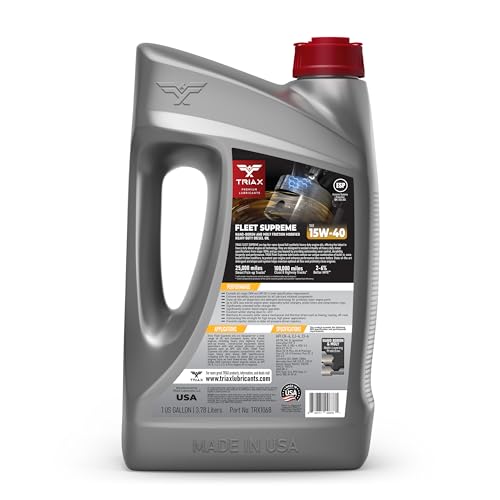 Triax Fleet Supreme 15W-40 Full Synthetic Diesel Oil - Image 2