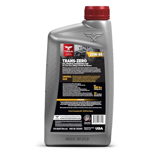 Triax Trans Zero 20W-50 Synthetic Transmission Oil - Image 2