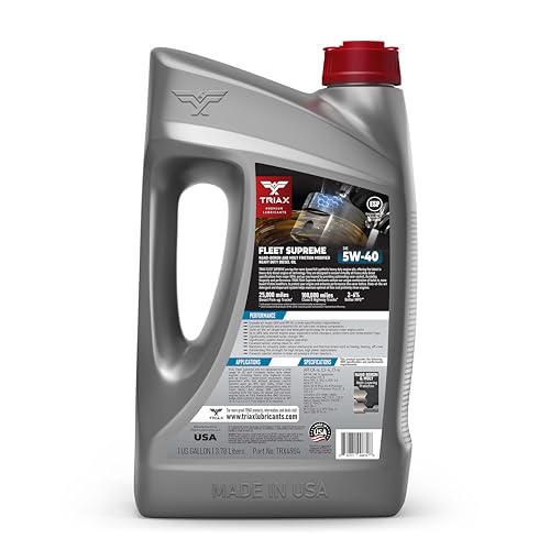 Triax Triax Fleet Supreme ESP 5W-40 Diesel Oil - Image 2
