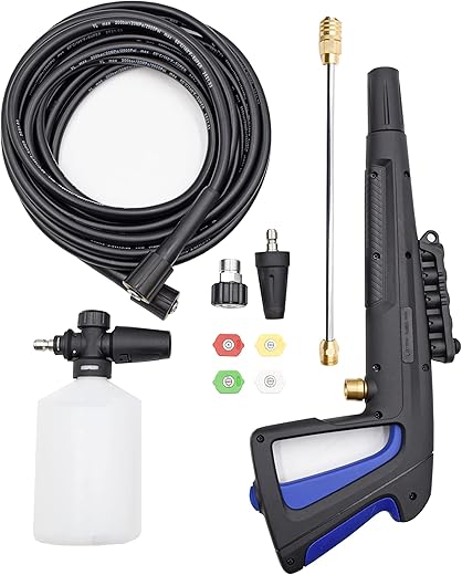 AR Blue Clean Trigger Gun Kit PW909300K With Accessories