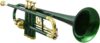 SM’SAI MUSICALS Trumpet Bb Pitch Green