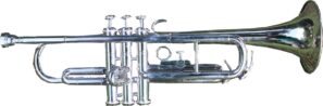 SHREYAS Trumpet Bb Pitch Nickel With Case