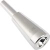 Mxfans Trumpet Mouthpiece Brass Silver-Plated