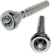 Lan.Beauty Trumpet Mouthpiece Silver (1Pack)