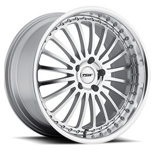 TSW Silverstone Silver Wheel With Machined Lip - Image 3